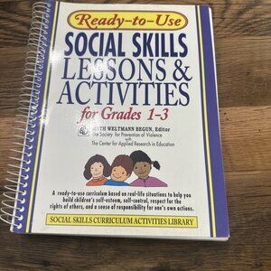 Ready To Use Social Skills Lessons & Activities For Grades 1-3 Homeschool